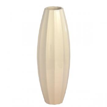 Pavel Jank: Vase convex medium white
