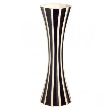 Pavel Jank: Vase hollow big black stripe